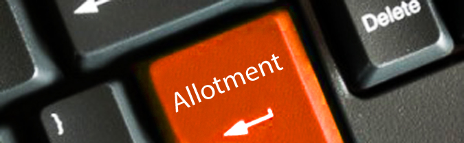 Allotment, Allotment management, Request Allotment